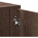 vidaXL Kutni ormarić smeđa boja hrasta 200x40x45 cm konstruirano drvo | shoptok.hr