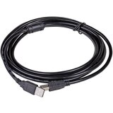 Akyga USB kabel USB-A vtič\, USB-B vtič 3.00 m črna AK-USB-12, (20578038) | Shoptok.si