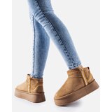 Gemre Dark beige platform snow boots Scavi | Shoptok.si