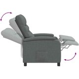  Krevetna stolica za masažu Tamnosiva Tkanina | shoptok.hr