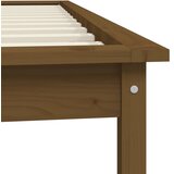  Okvir za krevet boja meda 90 x 200 cm od masivne borovine | Eponuda.com