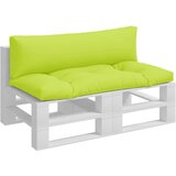  Jastuci za palete 2 kom jarkozeleni od tkanine Zelena | Shoptok.si