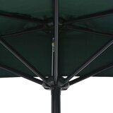  Balkonski suncobran s aluminijskom šipkom 270 x 144 cm zeleni | shoptok.hr