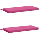  Jastučići za klupe - 2 dijela SOEST 2 kom. 100% poliester - Ružičasta 60 x 40 x 5 cm Poliester | shoptok.hr
