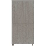  Ormar HAMAR svjetlosivi 89 x 50 x 180 cm od masivne borovine | shoptok.hr