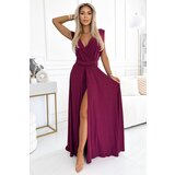 Numoco Women's elegant long dress tied in many ways | shoptok.hr
