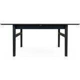 Woodman Proširiv blagovaonski stol s dodatnom pločom u dekoru hrasta 90x180 cm Curved – | shoptok.hr