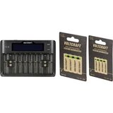 Voltcraft CC-8 + HR03 SE + HR6 SE punjač okruglih stanica litijev-ionski, lifepo, nikalj-metal-hidridni, nikalj-kadmijev | Eponuda.ba