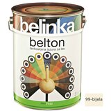 Belinka Tankoslojna lazura za les BELTON 99 bela (5 l, zaščita pred vremenskimi vplivi, za notranjo in zunanjo uporabo) Cene