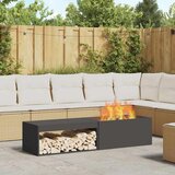  Kamin Crna 160 x 45 x 35 cm Čelik | shoptok.hr