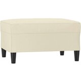 vidaXL Stolček za noge krem 70x55x41 cm umetno usnje | Shoptok.si