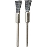 Proxxon Steel Wire Brushes, Ø 8mm, 2 pcs Cene