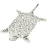 vidaXL Tepih Leopard od Pliša 139 cm Bijeli Cijene