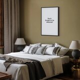  Slika - Don\'t Forget to Be Awesome! (1 Part) Vertical 60x90 U crnom drvenom okviru | shoptok.hr