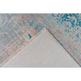 Novel TKANA PREPROGA Baroque 160/230 cm taftano siva, turkizna | Shoptok.si