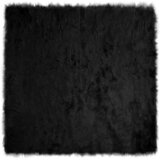 vidaXL Lažna Ovčja Preproga Črna 160 x 160 cm Poliester | Shoptok.si