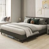  tapaciran krevet sa drvenim letvicama 200x180cm | ePonuda.com