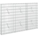  Gabion s žicom debljine 5 mm i mrežom 5x10 cm 150x10x100 cm | shoptok.hr