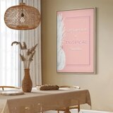  Slika - Let\'s Get Lost in Tropical Paradise (1 Part) Vertical 60x90 U prirodnom drvenom okviru | shoptok.hr