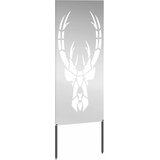  Privatnost u vrtu Srebrno 50 x 140 cm Nehrđajući čelik | shoptok.hr