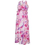 Mamalicious Obleka 'Esra' lila / roza / roza / bela | Shoptok.si