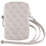 Guess 4G torba za telefon z zadrgo in trikotnim logotipom, Roza, (21749314) | Shoptok.si