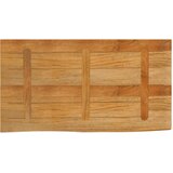 Stolna ploča 110x60x2,5cm od masivnog drva manga sa živim rubom | shoptok.hr