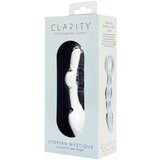 Clarity Utopian Mystique - rebrasti stekleni analni dildo (prozoren) | Shoptok.si