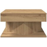  Stol za kavu Artisan hrast 55x55x30 cm izrađeno drvo | shoptok.hr