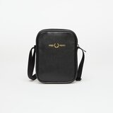 Fred Perry SCOTCHGRAIN LEATHER SIDE BAG Crna | shoptok.hr