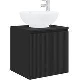  Set ormarića za kupaonicu 3 kom. Crna 49,5 x 44,5 x 65 cm | shoptok.hr