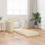 Krevet na razvlačenje Krema 98 x 71 x 83 cm tkanina | Eponuda.ba