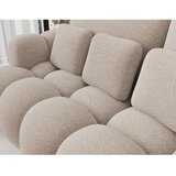 ELTAP Bež raztegljiva sedežna garnitura iz tkanine bouclé 256 cm Cotonn – | Shoptok.si