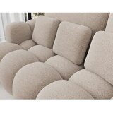 ELTAP Bež sklopiva sofa od bouclé tkanine 256 cm Cotonn – | shoptok.hr
