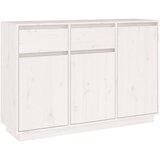 Maison Chic Komoda - Predalnik bela 110x34x75 cm trdna borovina, (21716254) Cene