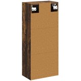  Umivaonik s policom za zid Dimljeni hrast 35 x 20 x 81 cm | shoptok.hr