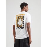 Volcom Majica 'CORNERSTONE' rumena / črna / bela | Shoptok.si