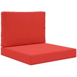  Zunanja blazina za kavč 2 pcs Rdeča Poliester, (5000202444) | Shoptok.si