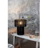 Markslöjd Črna namizna svetilka s senčilom iz jute (višina 38 cm) Soga – | Shoptok.si