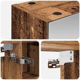  Kupaonski ormar s ogledalom Zidne Staro drvo 80 x 14.5 x 70 cm | shoptok.hr