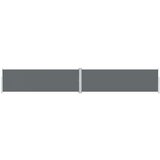 vidaXL Uvlačiva bočna tenda antracit 160 x 1000 cm | shoptok.hr
