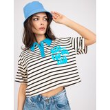 FANCY Blouse-FA-BZ-7785.91P-black-beige | shoptok.hr