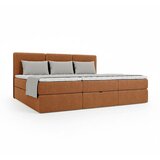 MID.YOU DRUŽINSKA POSTELJA 270 cm x 200 cm , les, tekstil, leseni material terakota | Shoptok.si