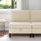  Srednji sofa s ladicom Krem Baršun - Krem Srednja sofa cijene