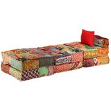  Modularni tabure za 3 osobe od tkanine s patchworkom | shoptok.hr