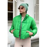 Trend Alacati Stili Ženska jakna ALC-X7684, Zelena Cene