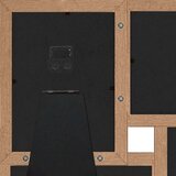 vidaXL Okvir za 4 fotografije (13 x 18 cm) svjetlosmeđi MDF | shoptok.hr