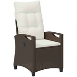  Vrtni Stol 2 pcs Rjava in krem 56 x 60 x 112 cm, (5000285784) | Shoptok.si