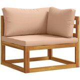  Kauč sa sjedećnicama u kutu 100 % poliester Solid-Acacia | shoptok.hr