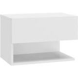 The Living Store Stenska nočna omarica bela - Stenska Nočna Omarica, (21420721) | Shoptok.si